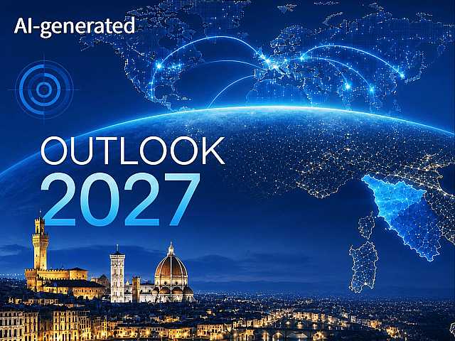 AGGIORNAMENTO PERMANENTEIN PRESENZA
Outlook 2027: scenari economici globali e prospettive per l’Italia e la Toscana (con pranzo di networking)