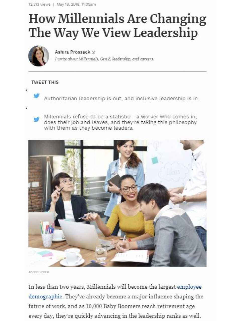 GLOBAL SUMMITIN PRESENZA
Leadership Global Summit 2019
Il futuro della leadership