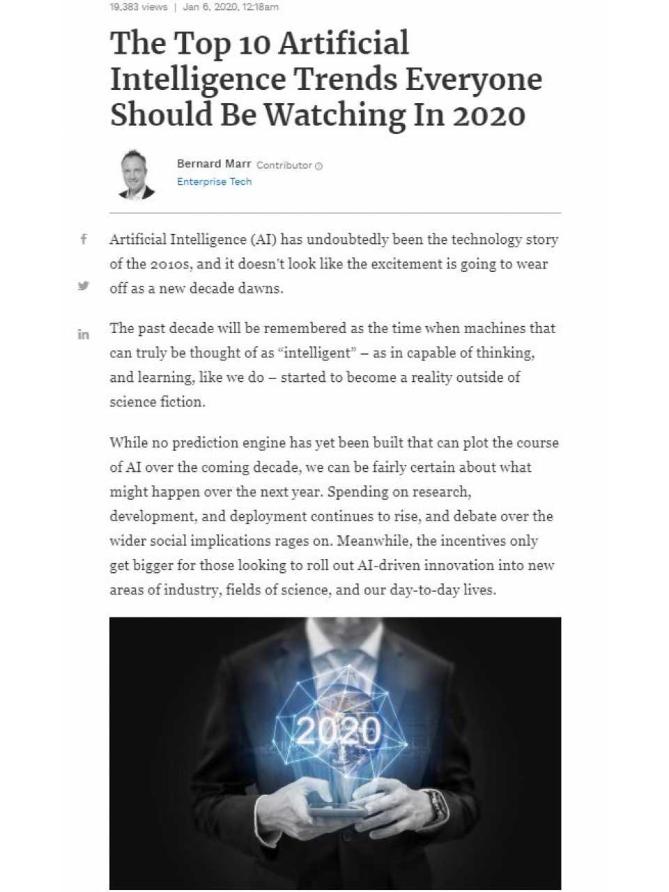 AGGIORNAMENTO PERMANENTEIN PRESENZA
Il futuro dell'Intelligenza Artificiale: come adottarla ampiamente in azienda