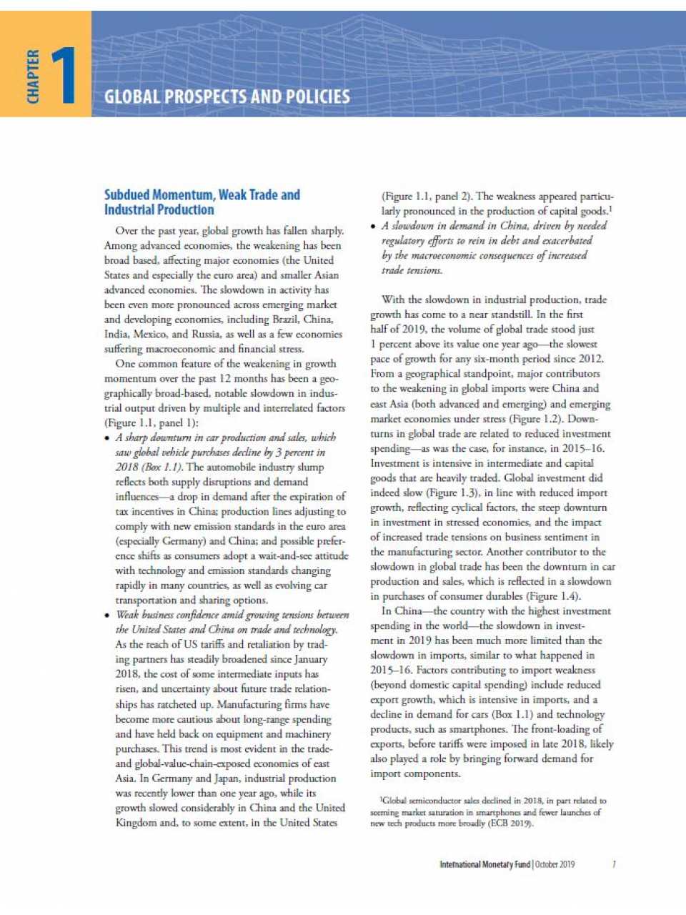 AGGIORNAMENTO PERMANENTEIN PRESENZA
Incontro con Pier Carlo Padoan
Priorità per l’economia italiana nel 2020