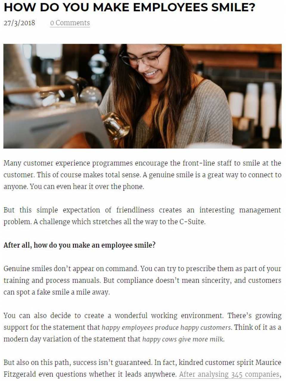 AGGIORNAMENTO PERMANENTEIN PRESENZA
The Customer Centricity Code: come vincere con il cliente (davvero) al centro