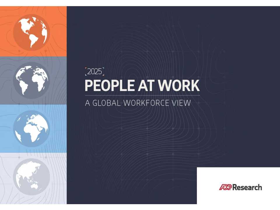People at work. A global workforce view
