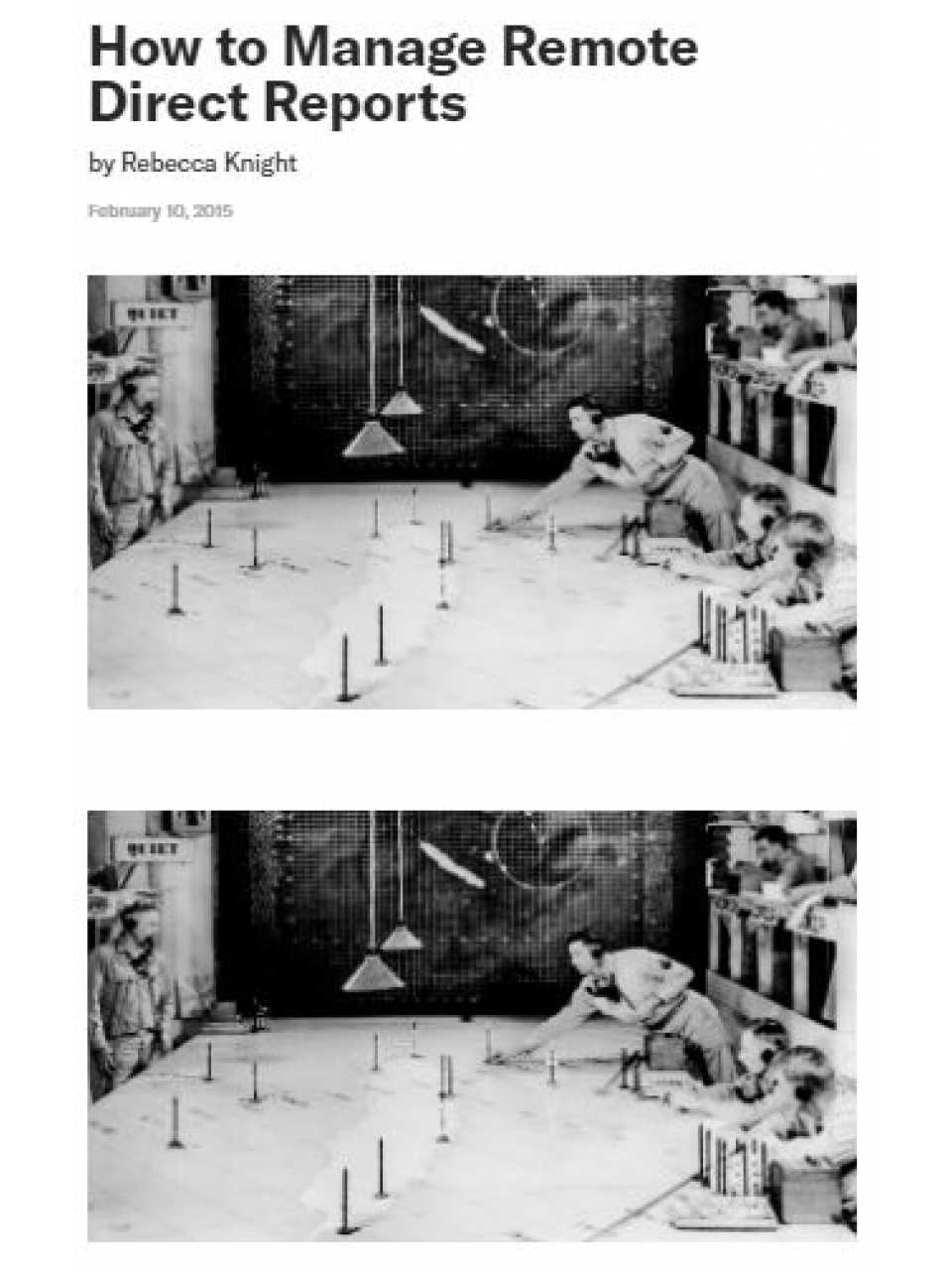 How to manage remote direct reports