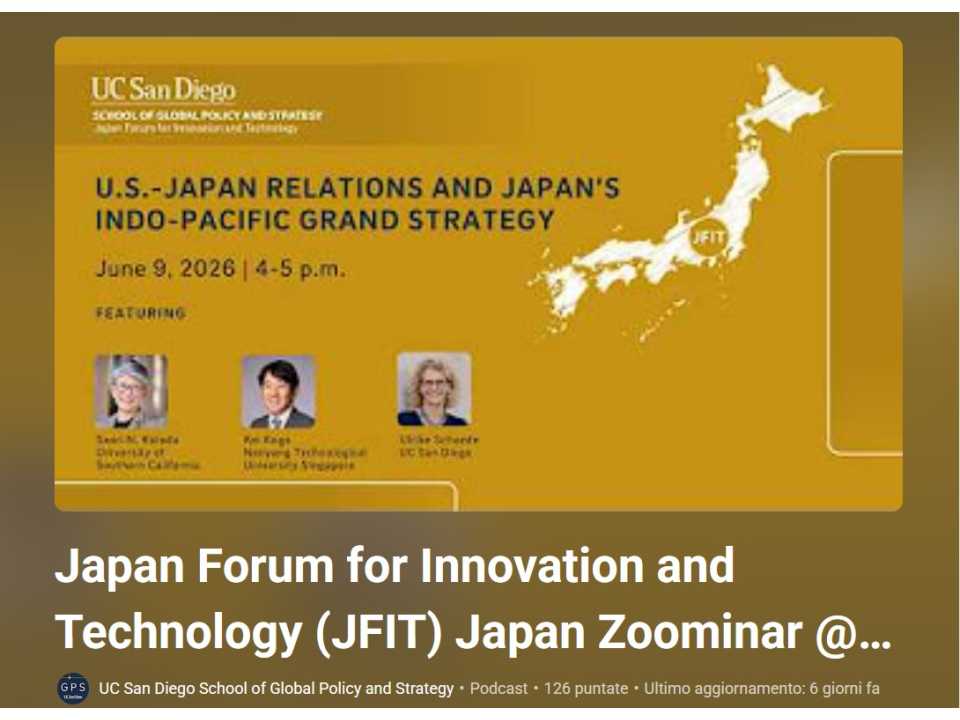 Japan forum for innovation and technology (JFIT) 
