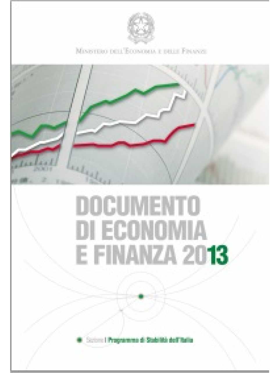 Documento di Economia e Finanza 2013