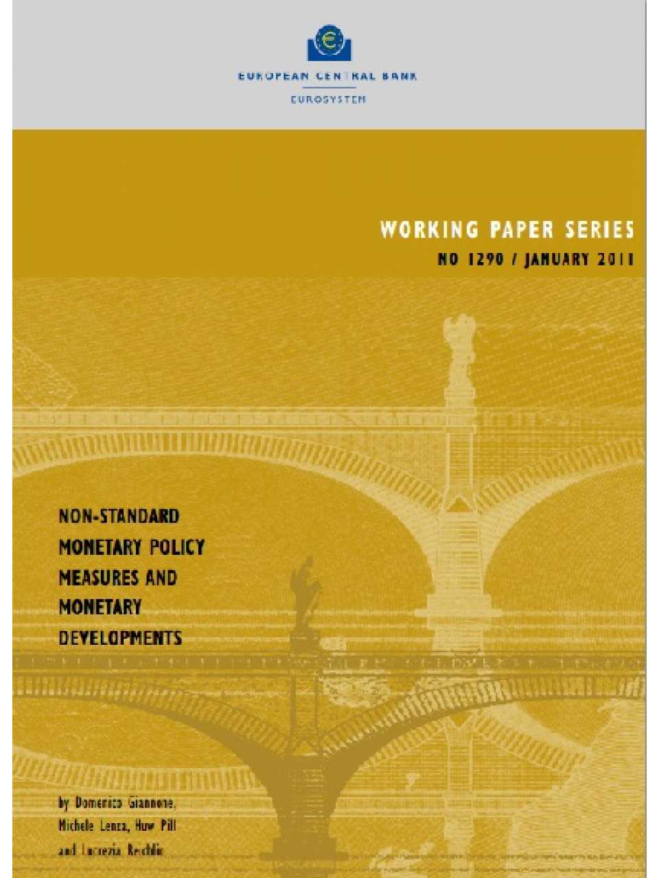Non-standard monetary policy measures and monetary developments