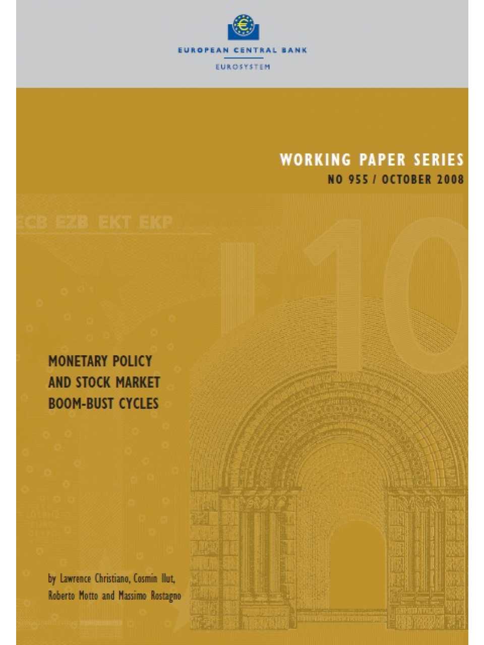 Monetary policy and stock market boom-bust cycles