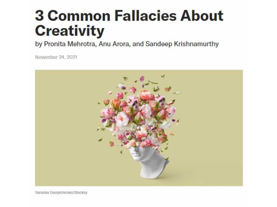 3 Common Fallacies About Creativity