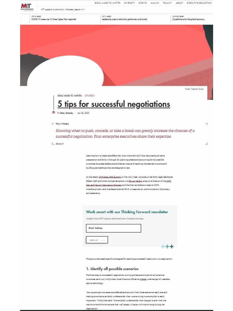 AGGIORNAMENTO PERMANENTEVIA WEBHow to Negotiate Losses and Resolve Conflicts and Disputes During a Crisis

