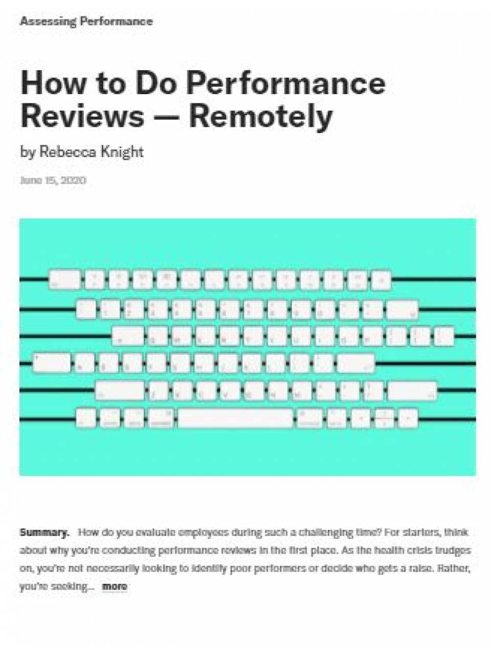 How to do performance reviews — remotely