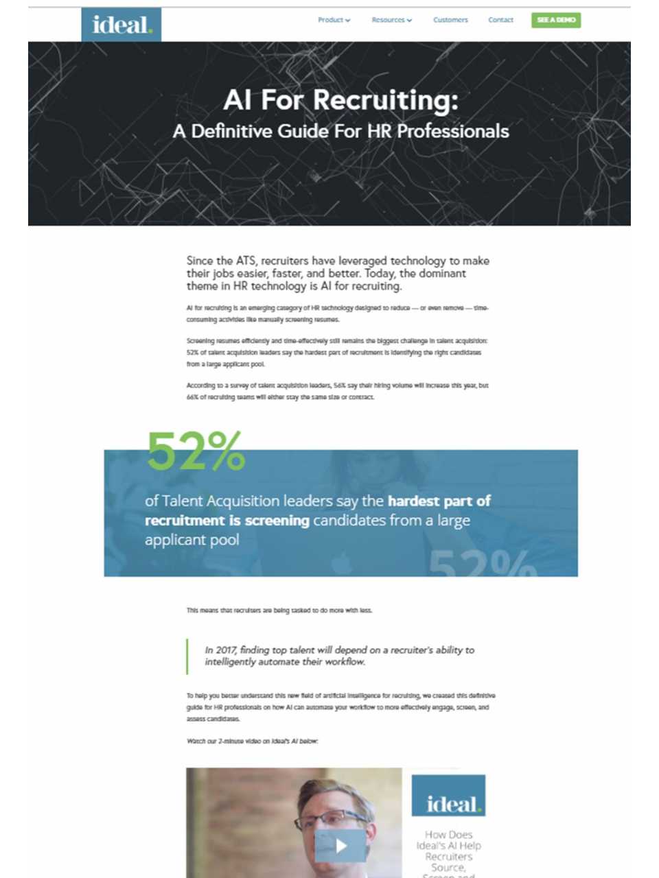 AI for recruiting: a definitive guide for HR professionals