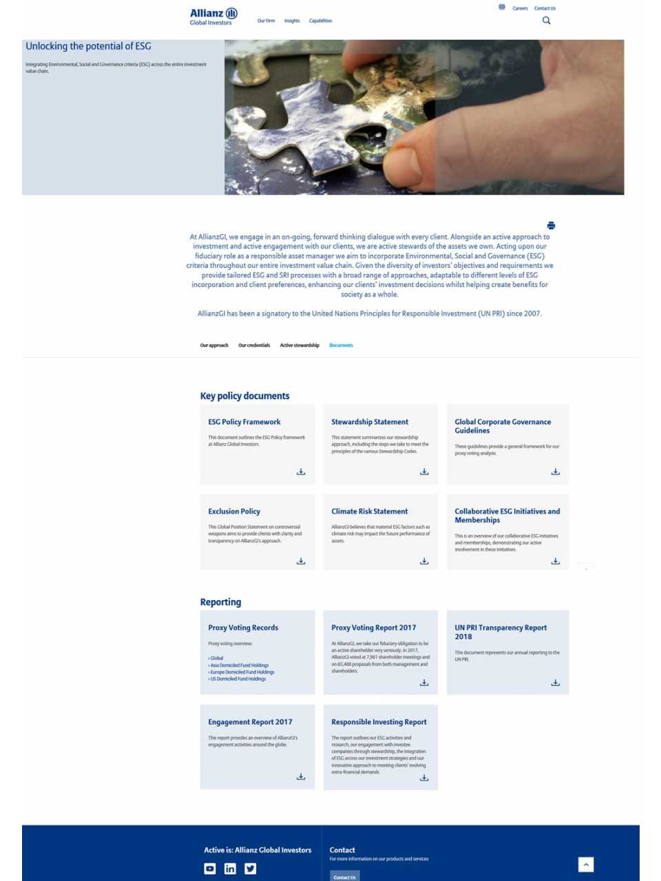 Corporate Governance Guidelines. Active is: Discussing the issues that matter