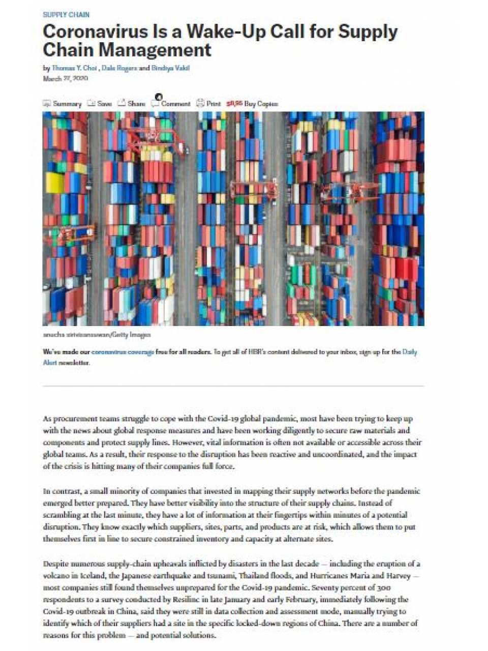 AGGIORNAMENTO PERMANENTEVIA WEBCovid-19 e Supply Chain: gestire l’emergenza e affrontare la ripartenza.
L’esperienza di Unilever