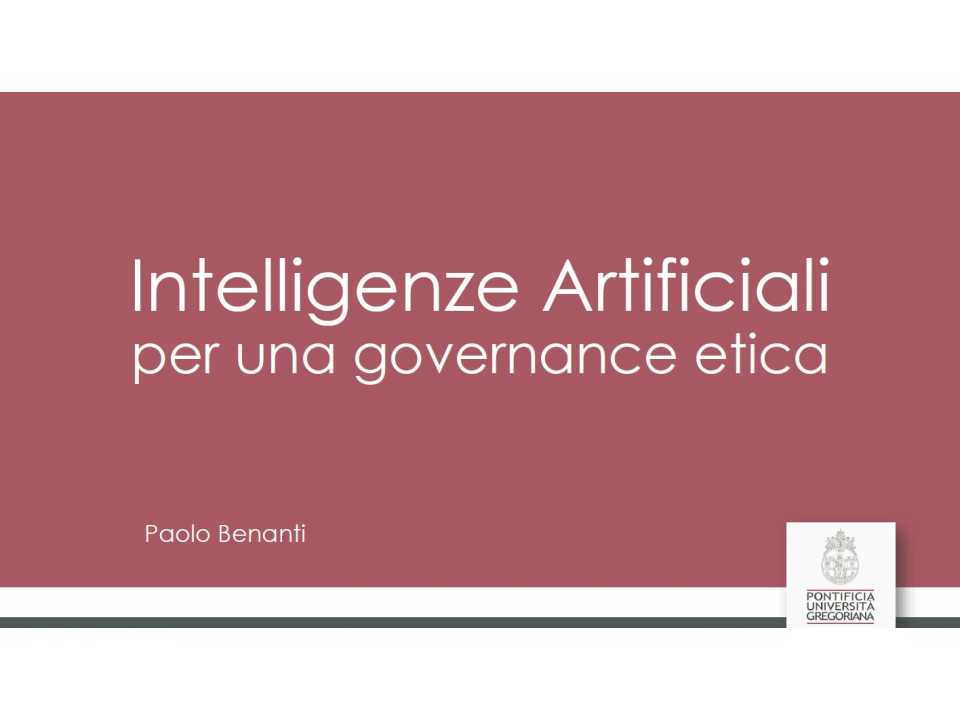 TEHA MANAGEMENT (*)IN PRESENZA
Cosa ci riserverà l'Intelligenza Artificiale: scenario futuro, applicazioni pratiche e risvolti etici
