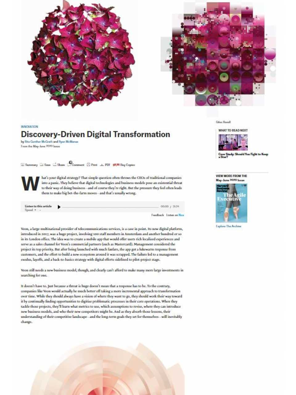 Discovery-Driven Digital Transformation