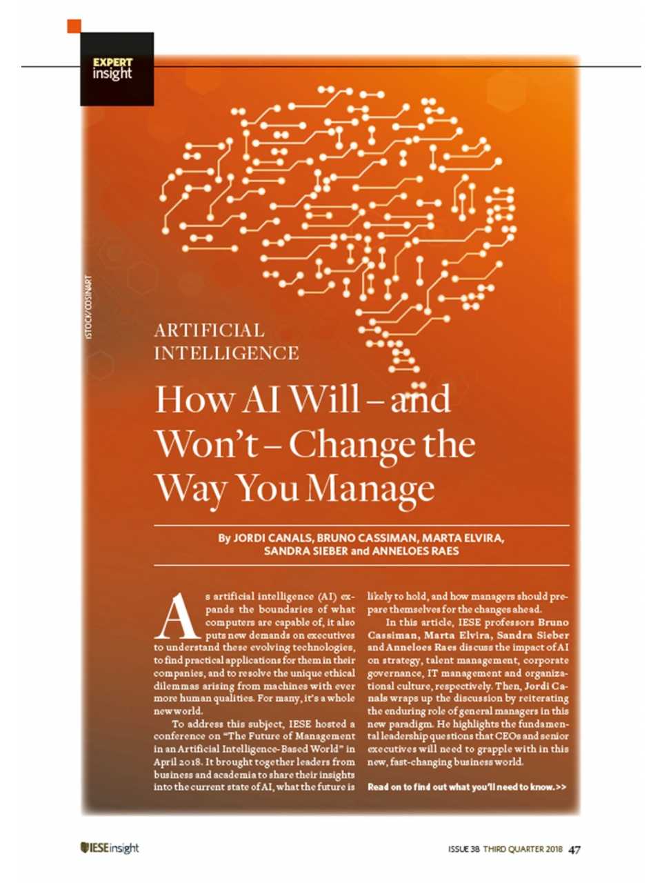 How AI will - and won't - change the way you manage