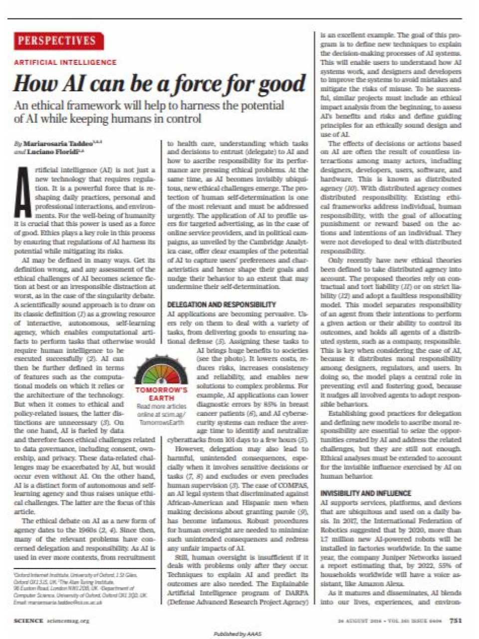 How AI can be a force for good