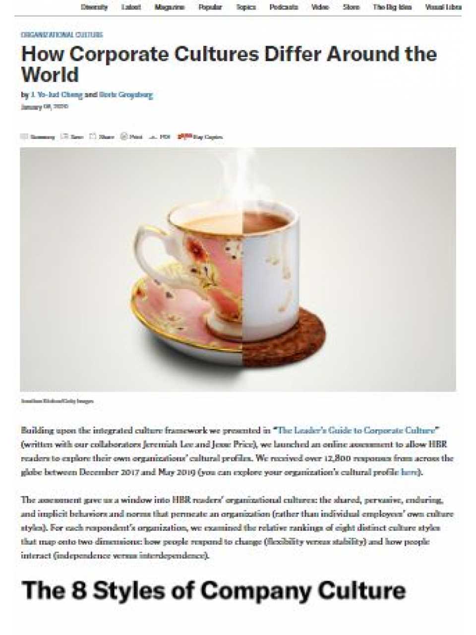 How corporate cultures differ around the world