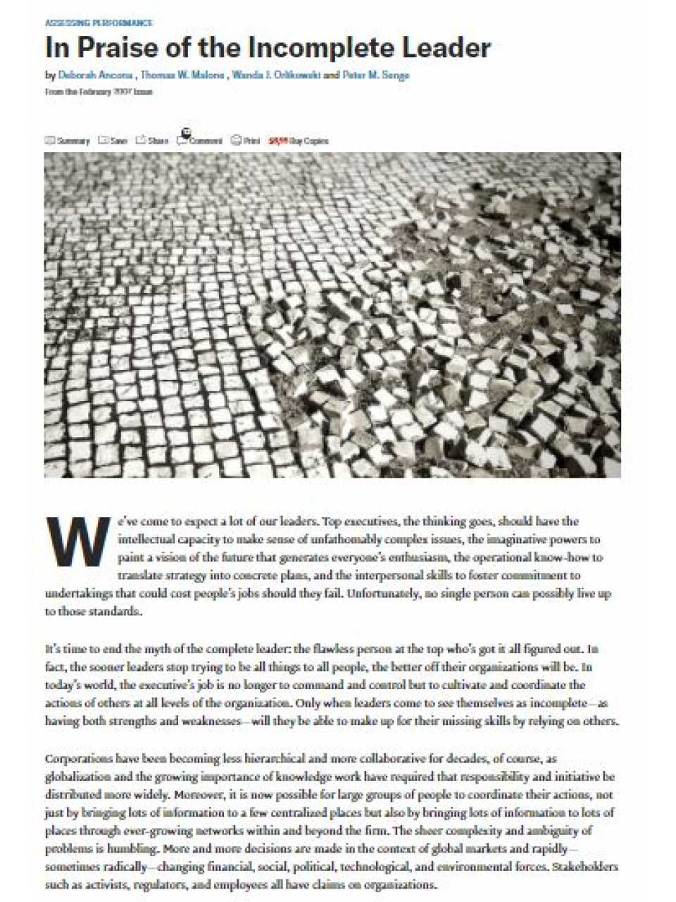 AGGIORNAMENTO PERMANENTEIN PRESENZA
Complex, Adaptive Systems Leadership: lezioni dal mondo dell'aeronautica