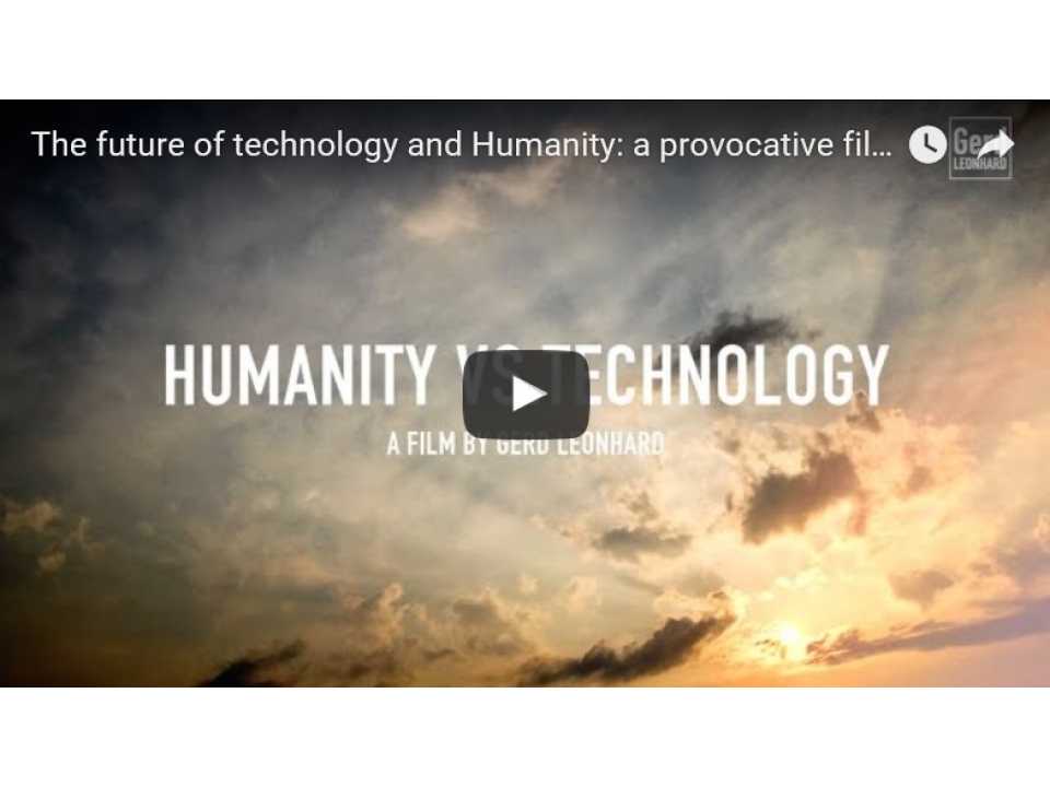 Interview with Gerd Leonhard and his new book Technology vs. Humanity