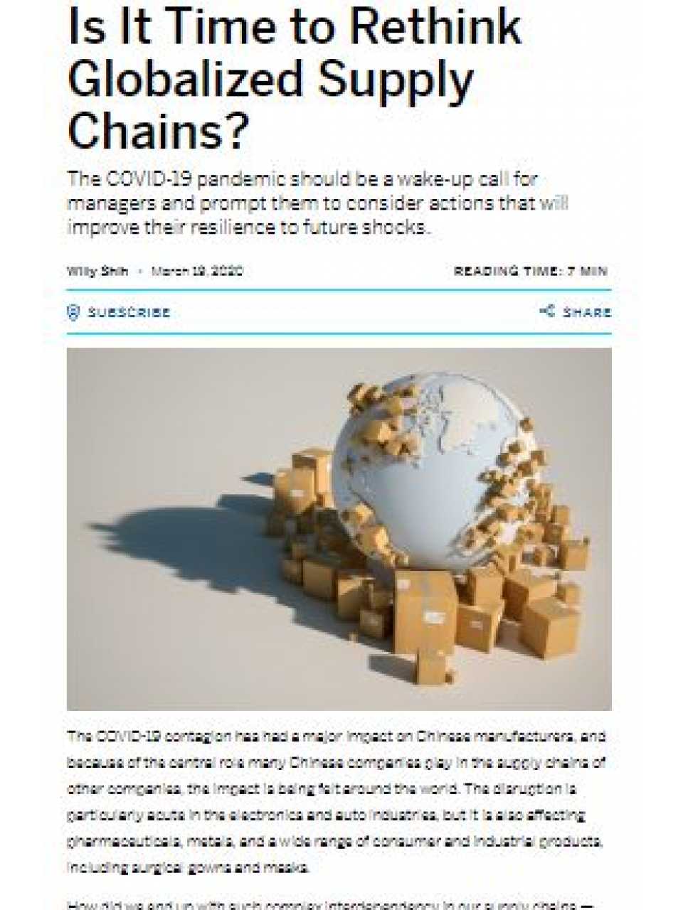 AGGIORNAMENTO PERMANENTEVIA WEBCovid-19 e Supply Chain: gestire l’emergenza e affrontare la ripartenza.
L’esperienza di Unilever