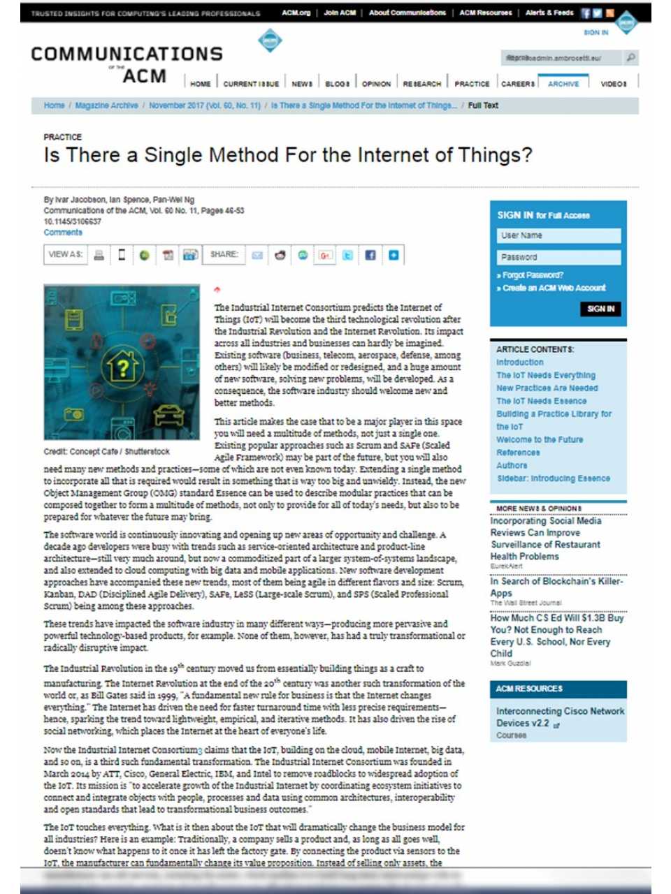 AGGIORNAMENTO PERMANENTEIN PRESENZA
Il futuro dell’Industrial Internet of Things