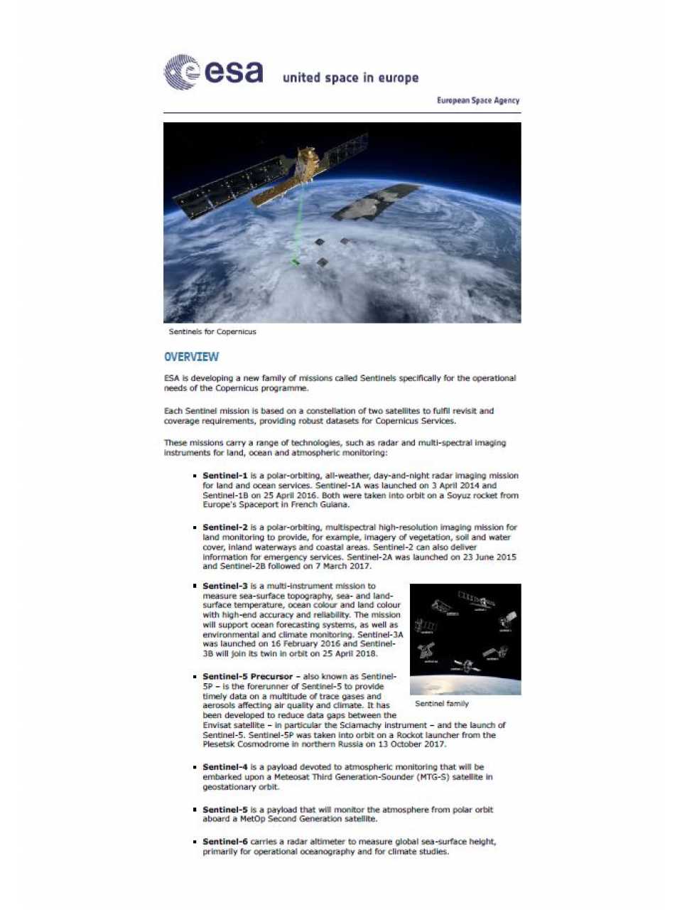 AGGIORNAMENTO PERMANENTEIN PRESENZA
Visita del Centro dell'Agenzia Spaziale Europea
(ESA-ESRIN): Il nostro pianeta, visto dallo spazio