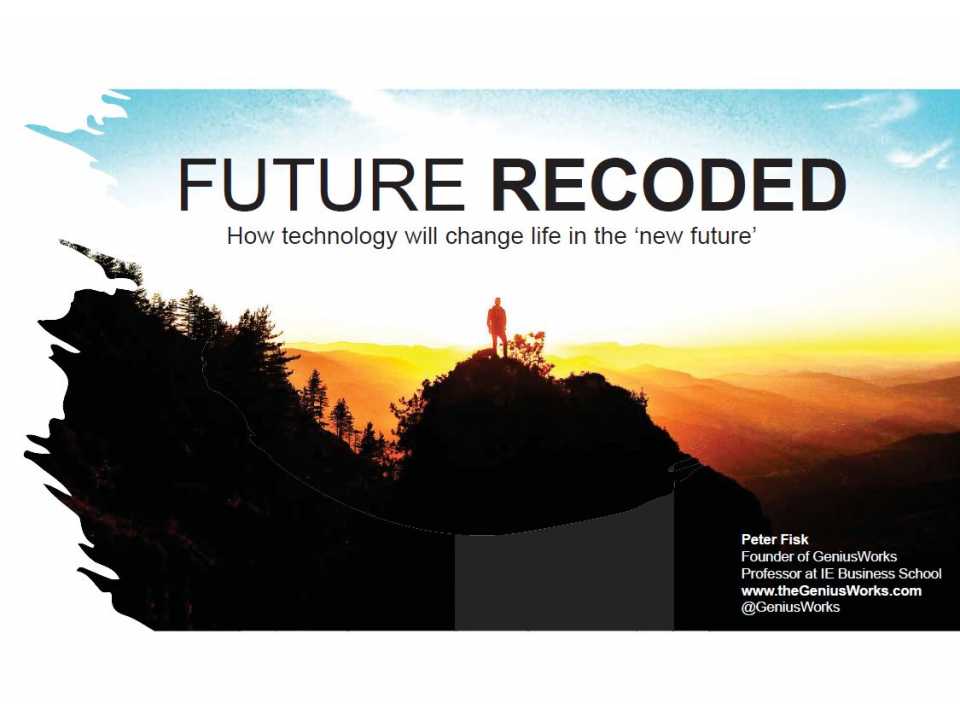 AGGIORNAMENTO PERMANENTEVIA WEBStili di vita e abitudini: come la tecnologia impatterà nella nostra vita e nel nostro modo di lavorare nel nuovo futuro” 