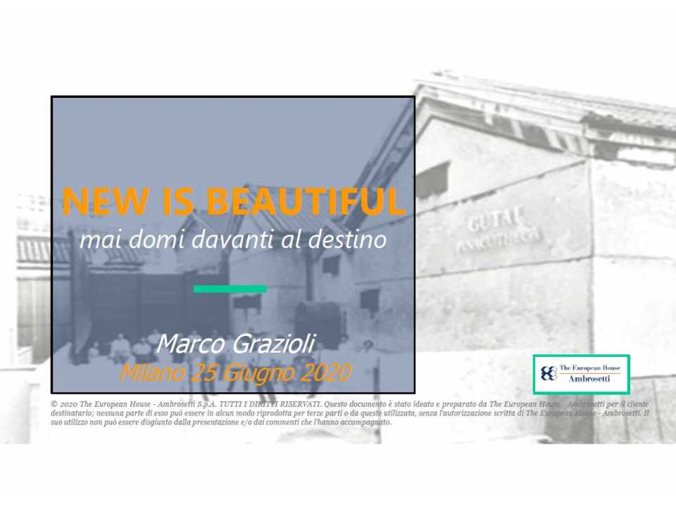 AGGIORNAMENTO PERMANENTEVIA WEB
WEBINAR LIVE
The Workforce View 2020: Come cambia il mercato del lavoro (prima e dopo il Covid-19)