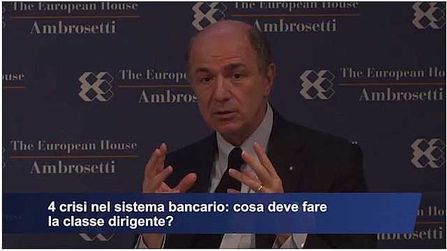4 crisi nel sistema bancario cosa deve fare la classe dirigente