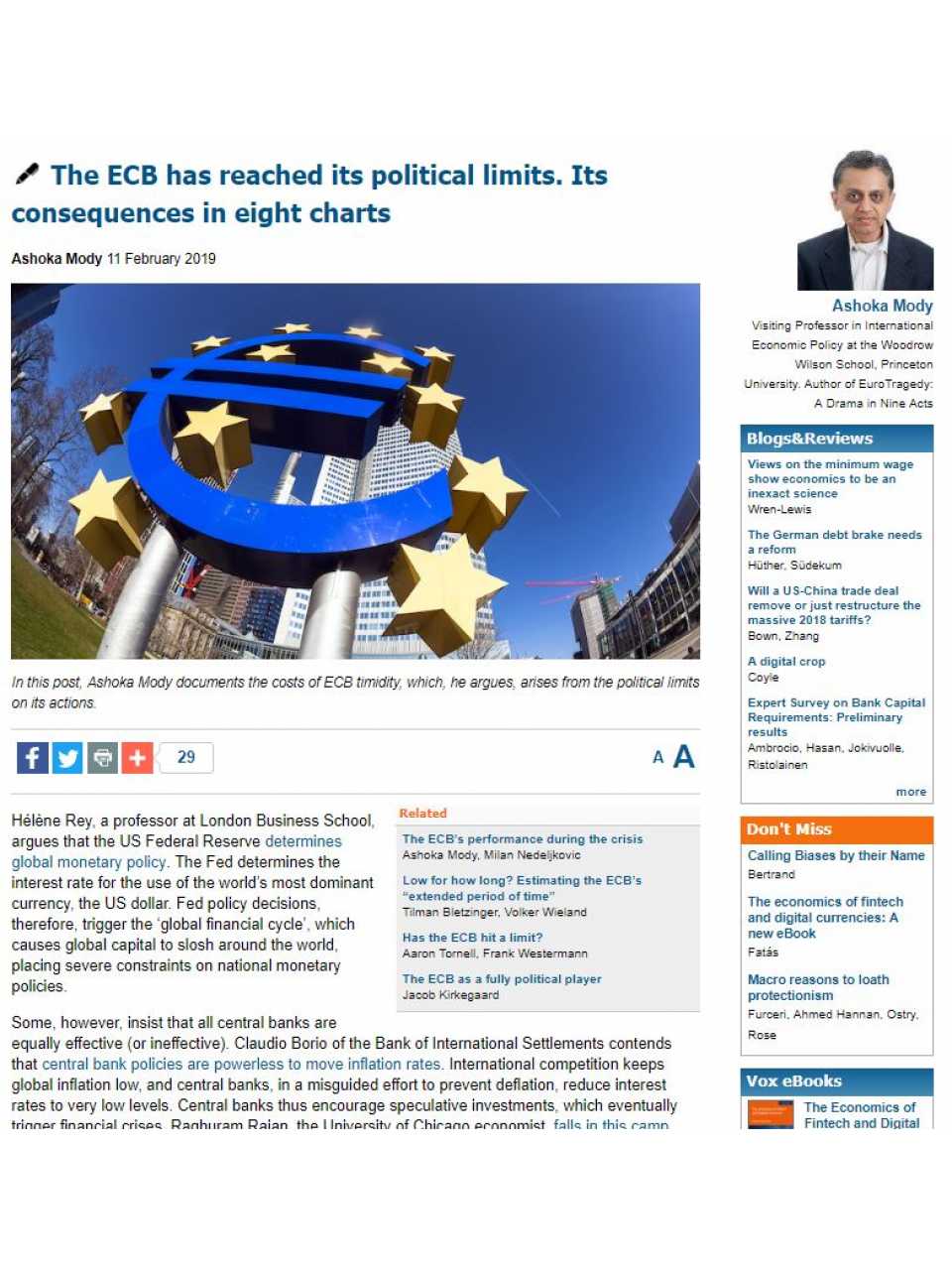 AGGIORNAMENTO PERMANENTEIN PRESENZA
Euro: il futuro non è più quello di una volta