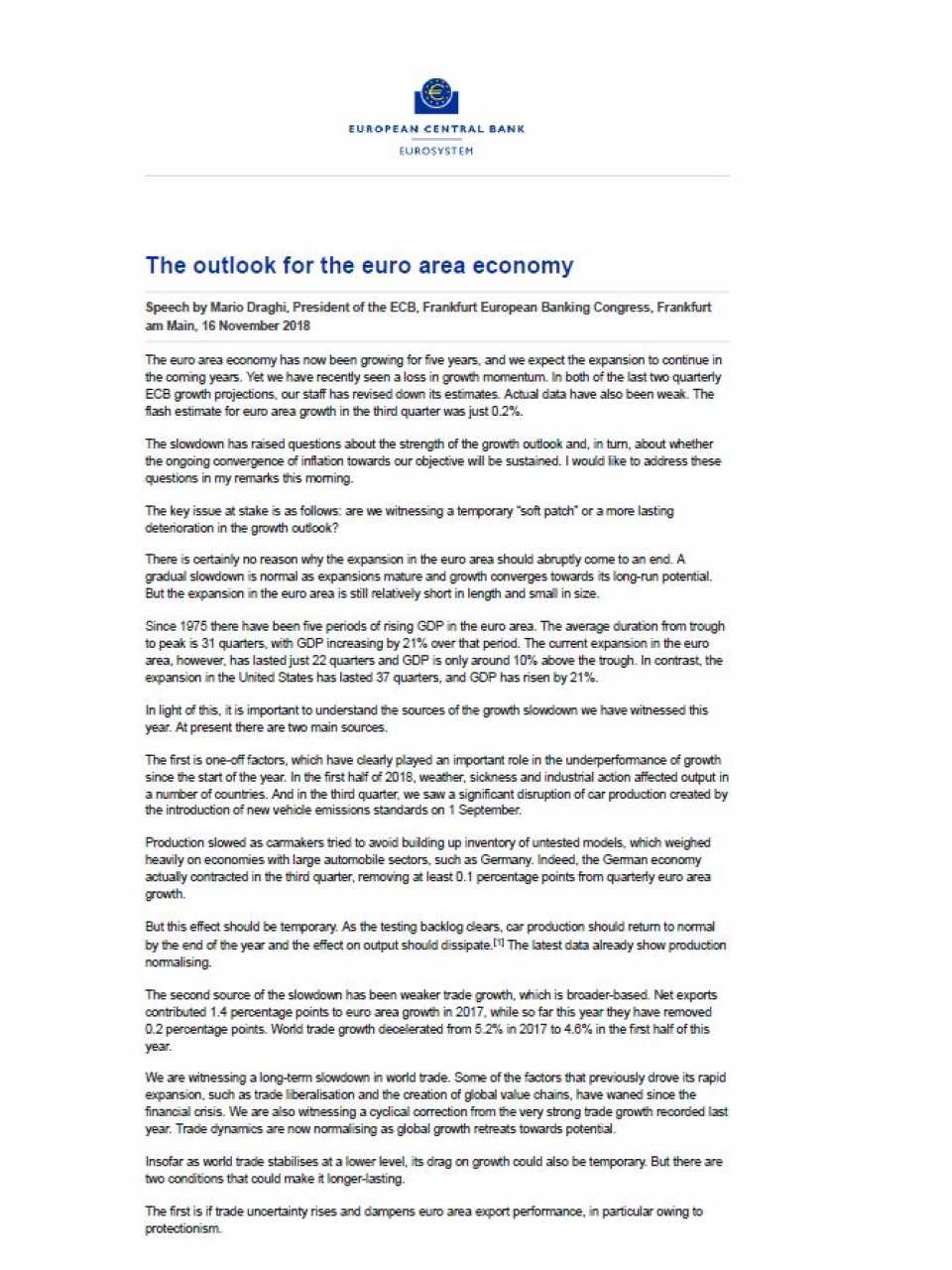 AGGIORNAMENTO PERMANENTEIN PERSON
Preview of the Workshop
"The Outlook for the Economy and Finance"