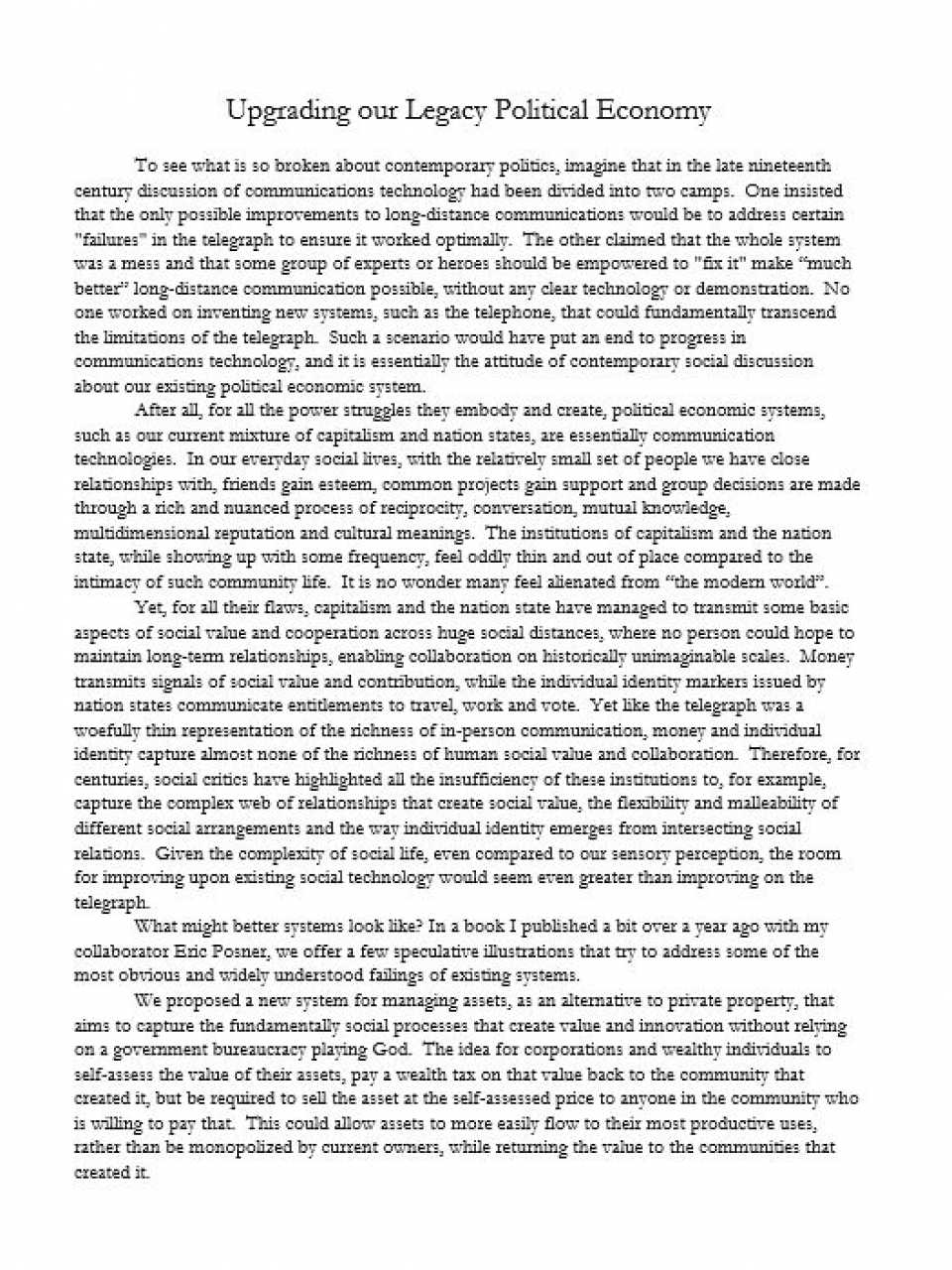 AGGIORNAMENTO PERMANENTEIN PRESENZA
Human Social Innovation: come le aziende possono sfruttare la tecnologia “RadicalxChange” per ottenere profitto dalla trasformazione digitale