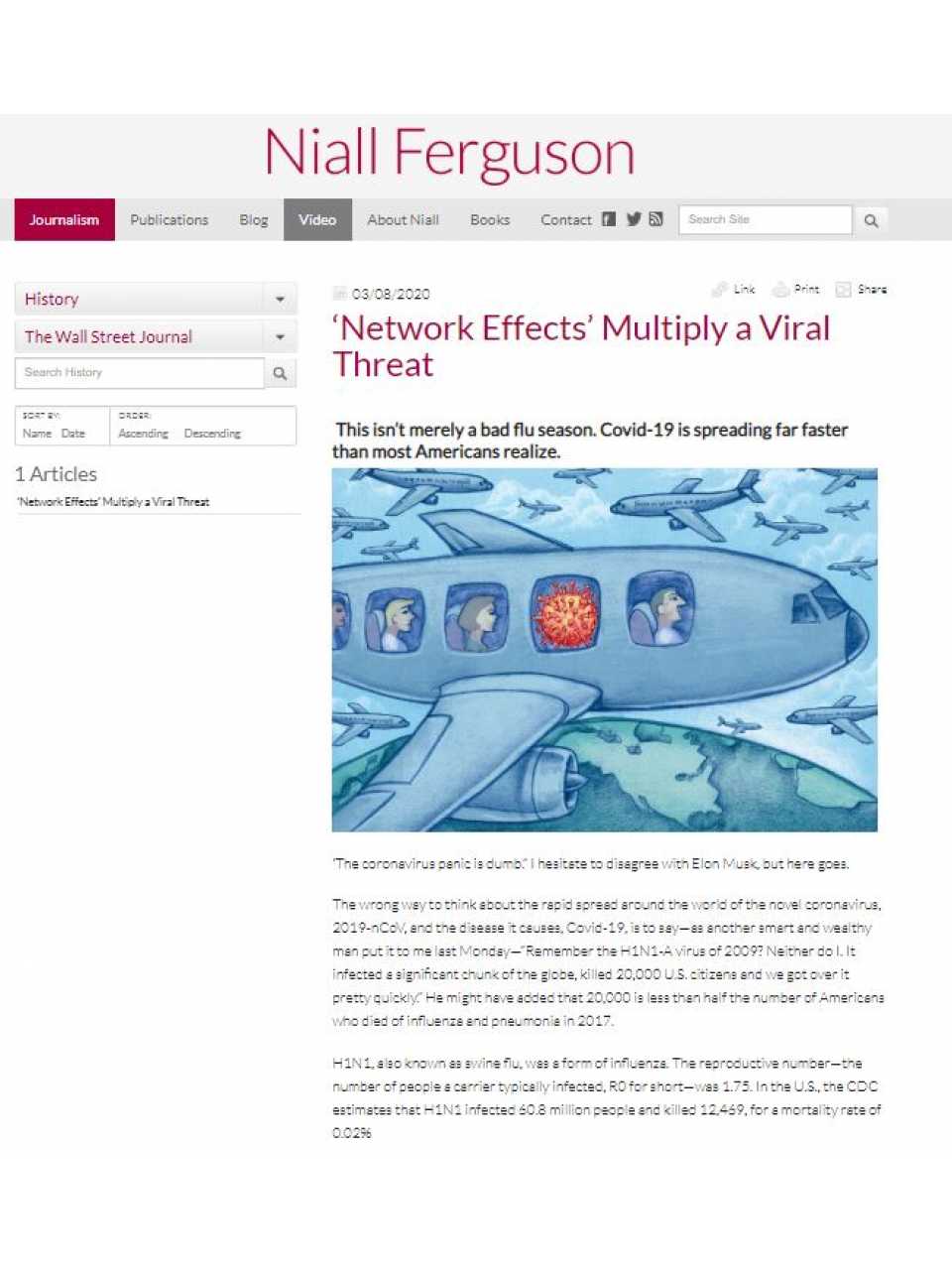 Network Effects Multiply a Viral Threat