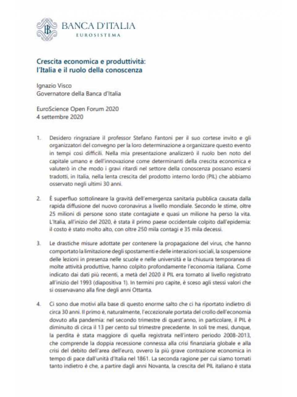 AGGIORNAMENTO PERMANENTEVIA WEBProspettive per il 2021: le imprese italiane nel nuovo quadro economico globale