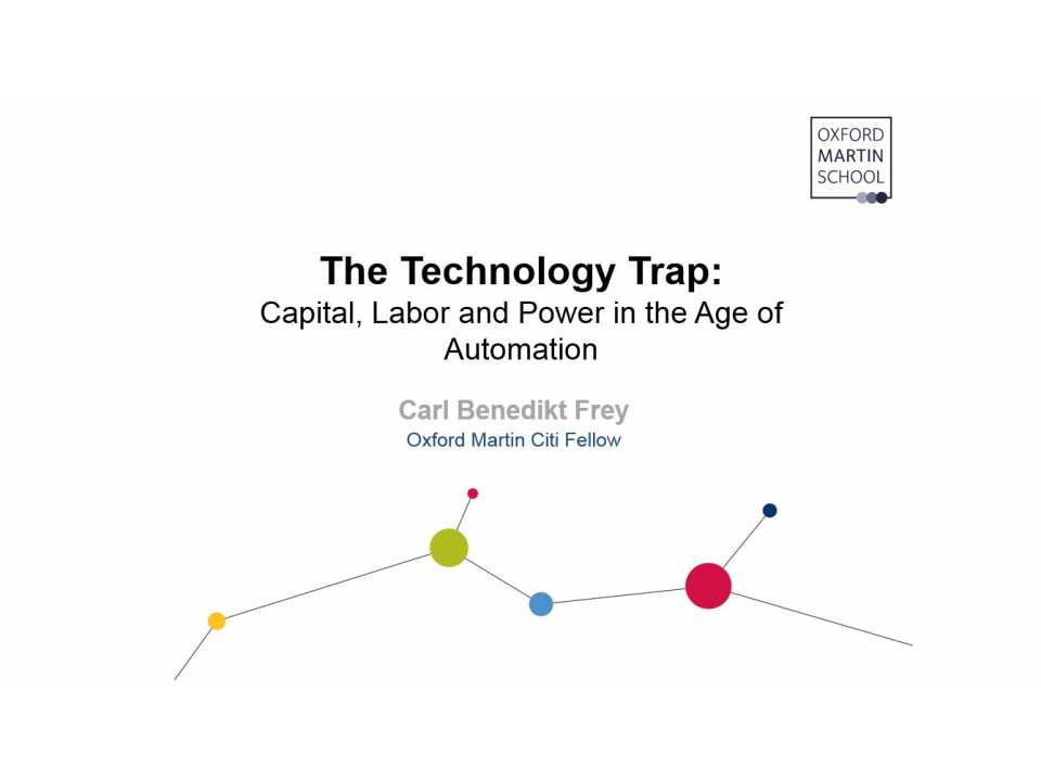 AGGIORNAMENTO PERMANENTEVIA WEBThe Technology Trap: Capital, Labor, and Power in the Age of Automation