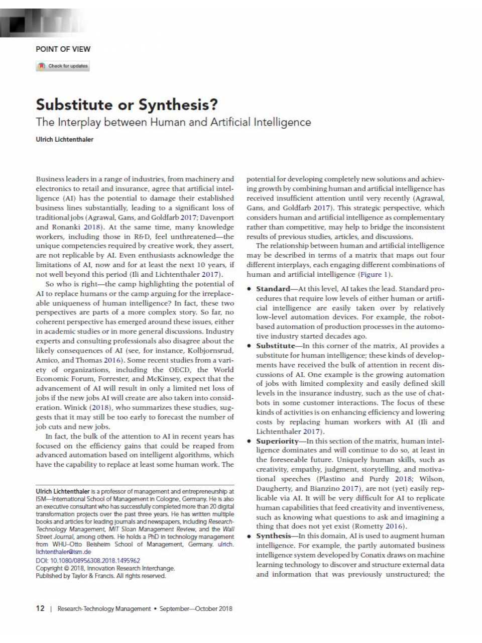 AGGIORNAMENTO PERMANENTEVIA WEBIl potenziale dimenticato dell’innovazione: come trarre il massimo dalle trasformazioni digitali in azienda