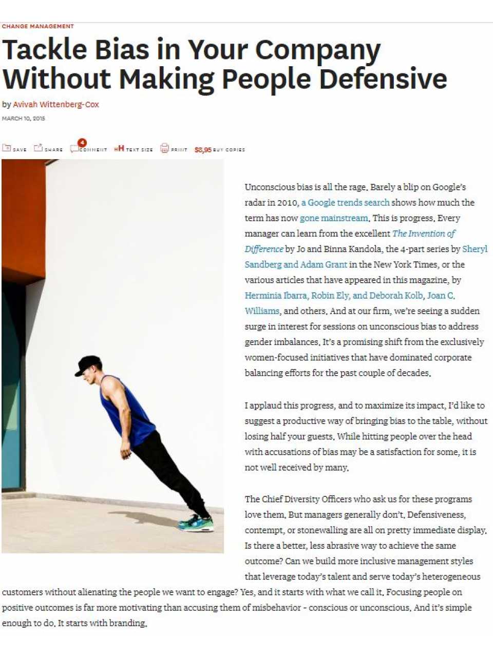 Tackle Bias in Your Company Without Making People Defensive