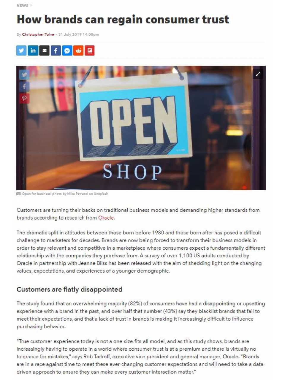 GLOBAL SUMMITIN PRESENZA
Marketing Global Summit 2019
#bigchallenges