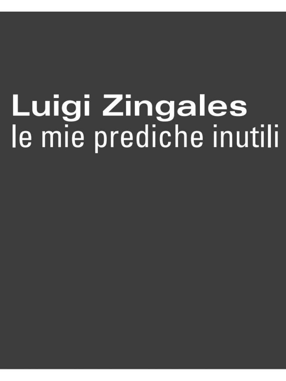 Le mie prediche inutili