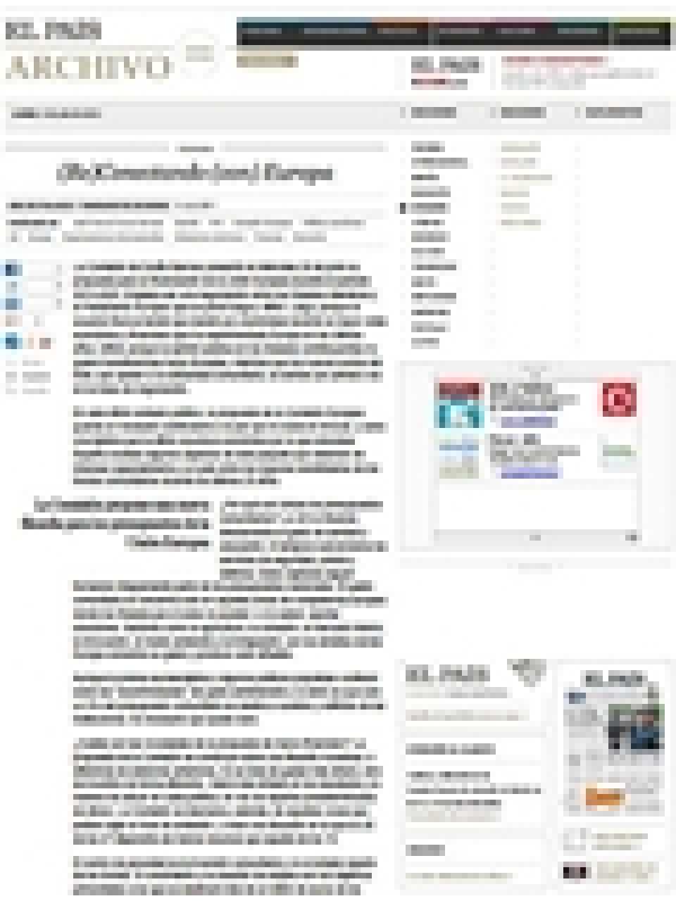 (Re) Conectando (con) Europa
