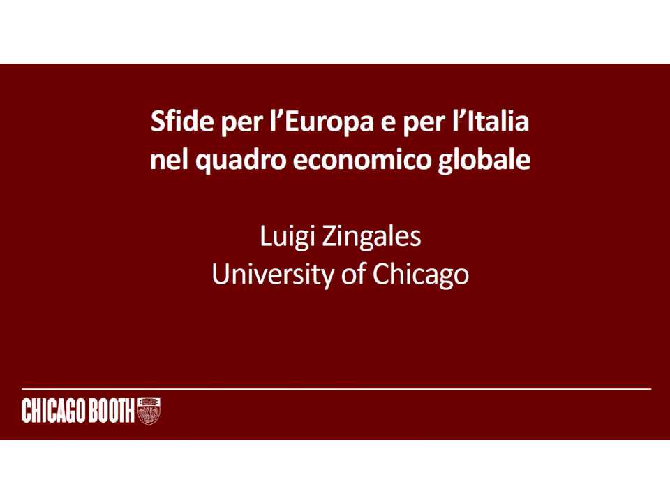 AGGIORNAMENTO PERMANENTEIN PRESENZA
Europa o no. L’Europa e l’Italia dopo le prossime elezioni europee