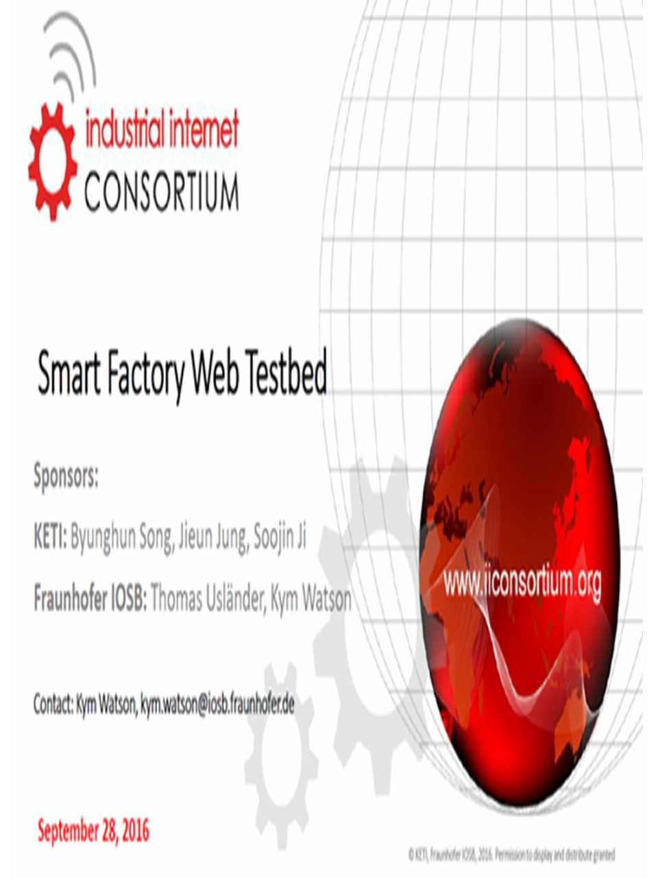 AGGIORNAMENTO PERMANENTEIN PRESENZA
Il futuro dell’Industrial Internet of Things