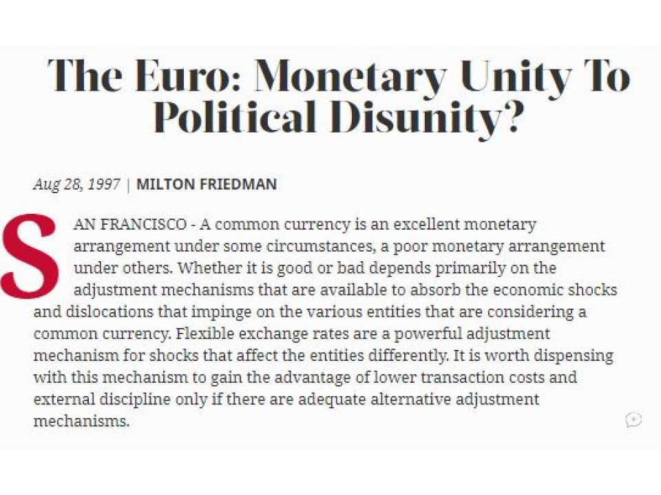 AGGIORNAMENTO PERMANENTEIN PRESENZA
Europa o no. L’Europa e l’Italia dopo le prossime elezioni europee