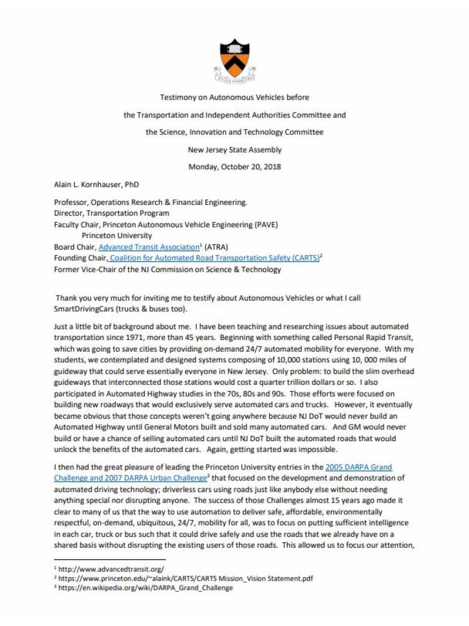 AGGIORNAMENTO PERMANENTEIN PRESENZA
Self-driving cars: dove siamo e cosa aspettarsi. Uno sguardo al futuro da Stanford