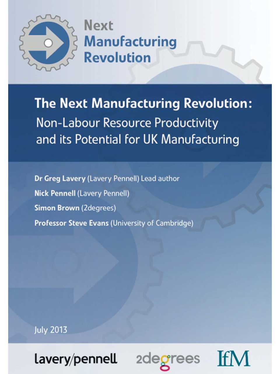 The next manufacturing revolution