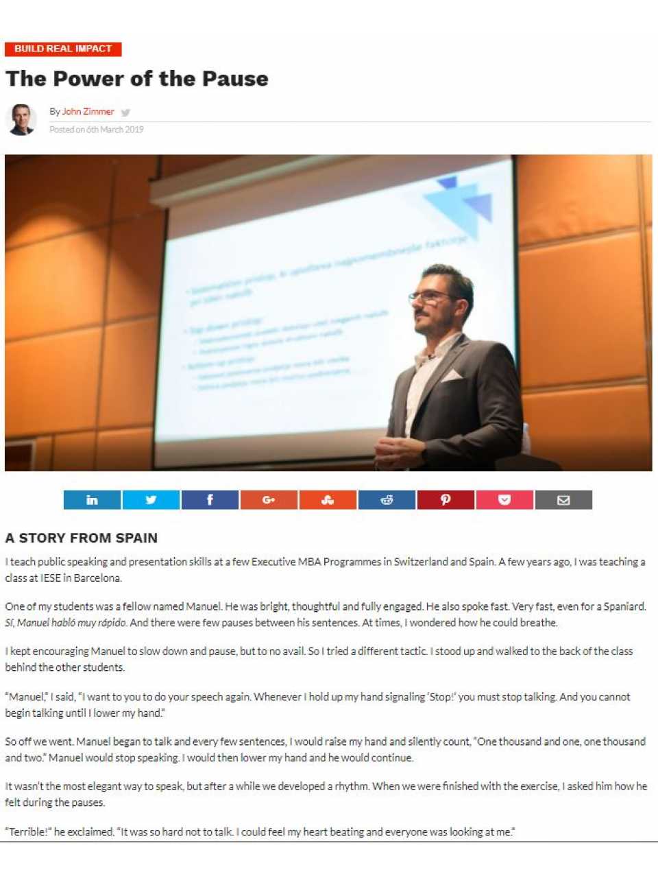 AGGIORNAMENTO PERMANENTEIN PRESENZA
Public Speaking:
un approccio strutturato per costruire e presentare uno speech focalizzato e di forte impatto