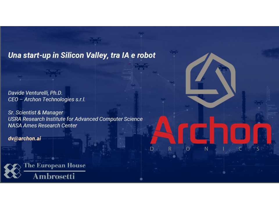 Una start-up in Silicon Valley, tra IA e robot