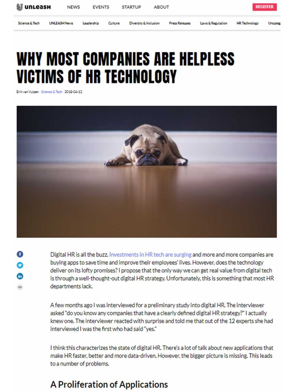 Why most companies are helpless victims of HR technology