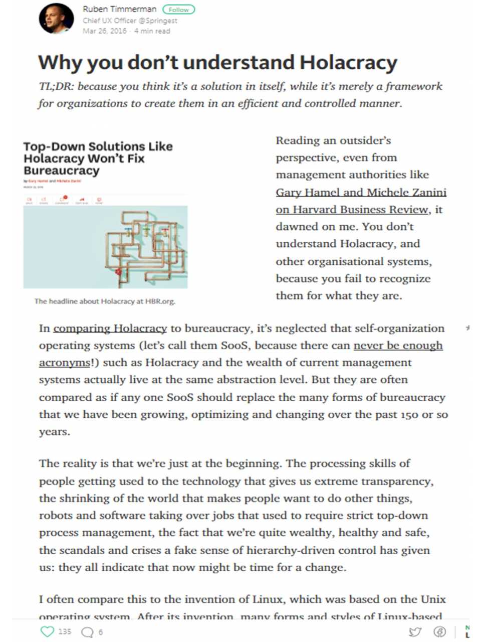 Why you don't understand Holacracy